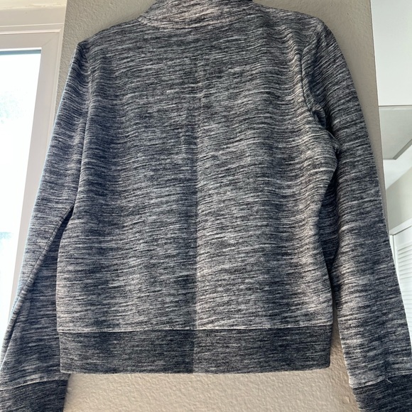 PINK Victoria's Secret Charcoal Cowl Neck Sweater pit 21 length 22 - Picture 2 of 4